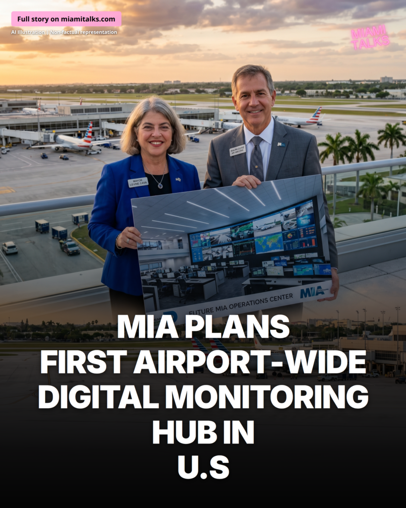 MIA Plans First Airport-Wide Digital Monitoring Hub in U.S.