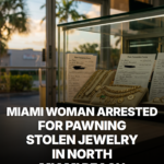 Miami Woman Arrested for Pawning Stolen Jewelry in North Miami Beach