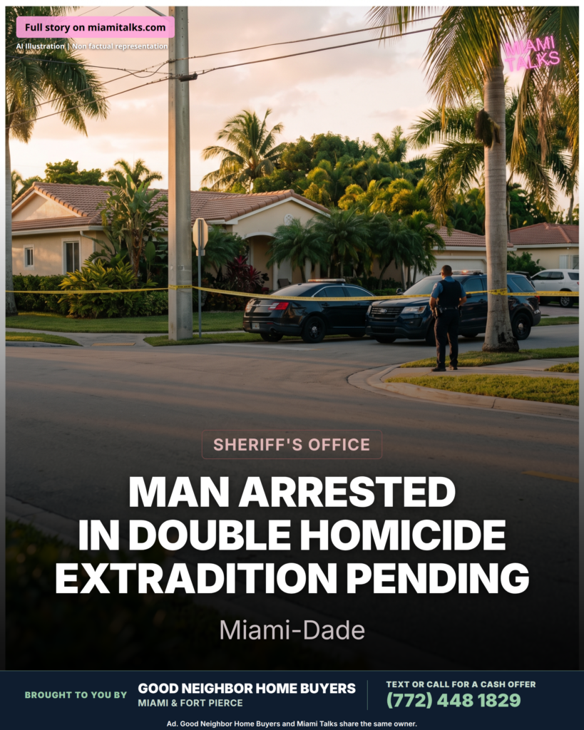 Man Arrested in Puerto Rico for Miami-Dade Double Homicide