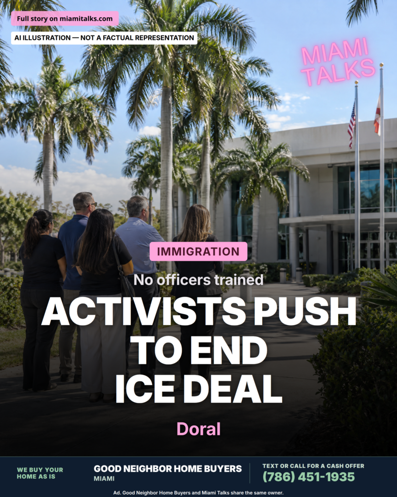 Activists Call on Doral to Terminate 287(g) Immigration Enforcement Agreement
