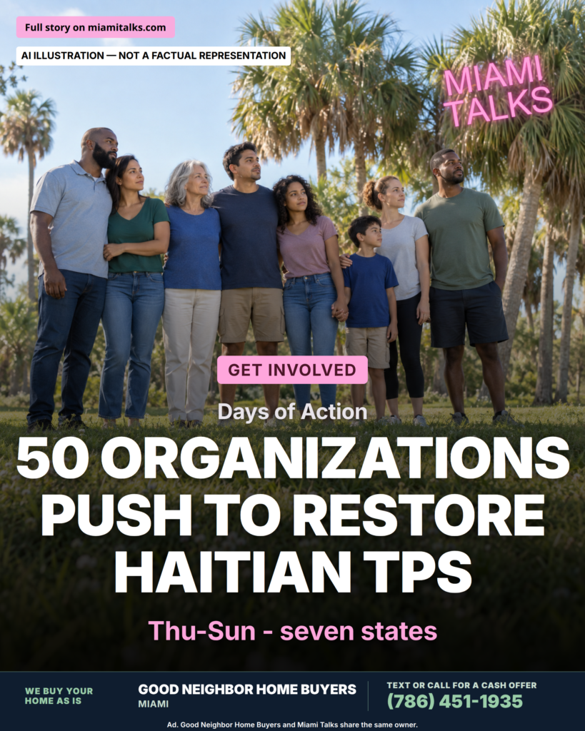 Coalition of 50 Organizations Launches Nationwide Push to Restore TPS for Haitian Immigrants