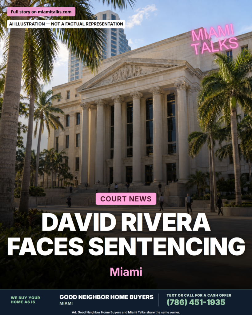 David Rivera to Be Sentenced in Miami After Federal Conviction