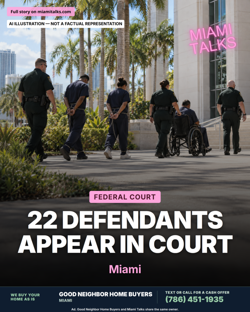 22 defendants in Moïse assassination case appear in Miami federal court