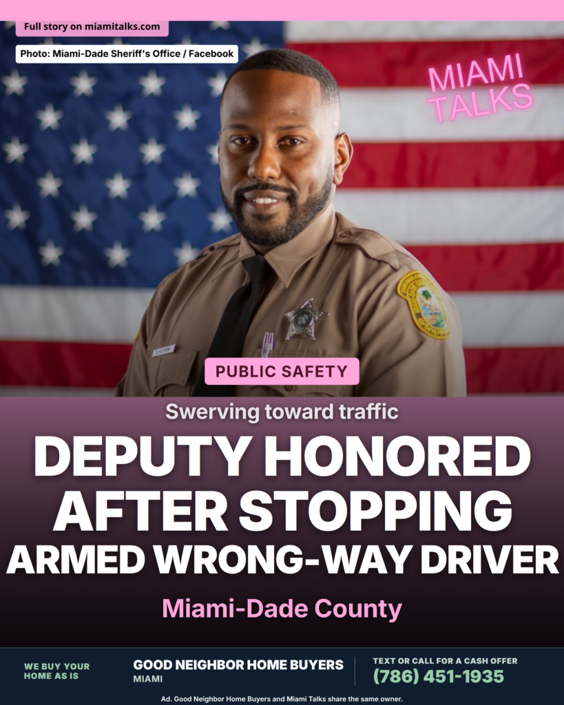 MDSO Deputy Honored After Stopping Armed Wrong-Way Driver on Palmetto Expressway