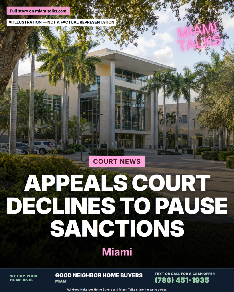 Appeals court declines to pause sanctions against FIU law dean