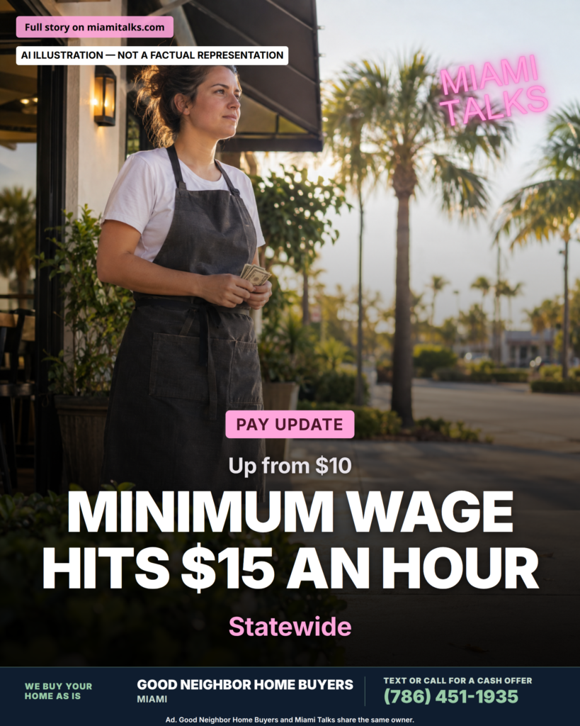 Florida Minimum Wage Reaches $15 an Hour