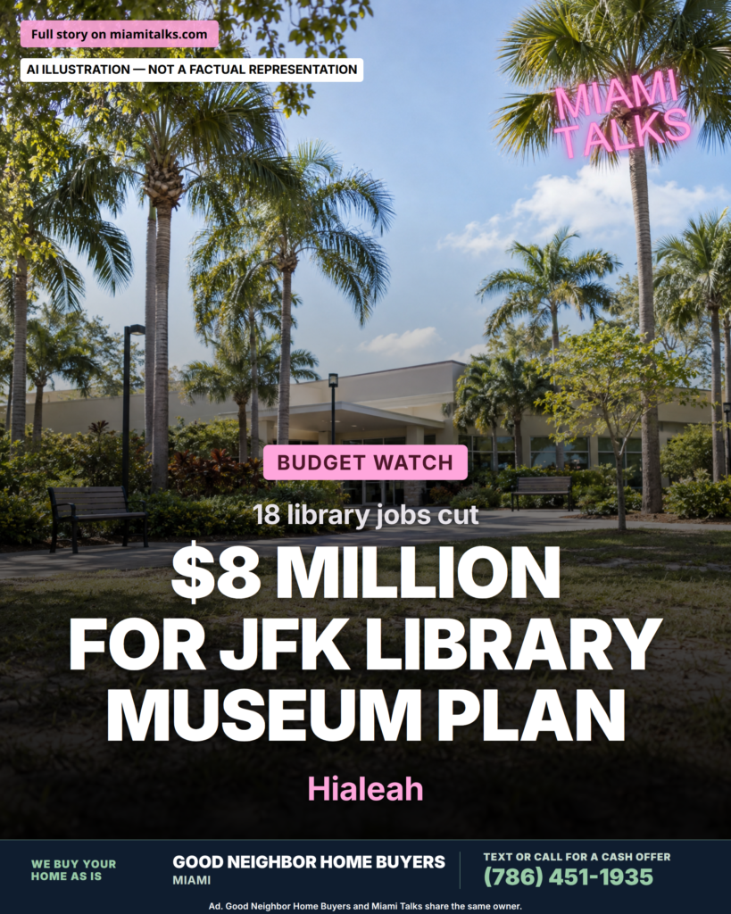 Hialeah budget sets aside $8 million for proposed JFK Library museum project