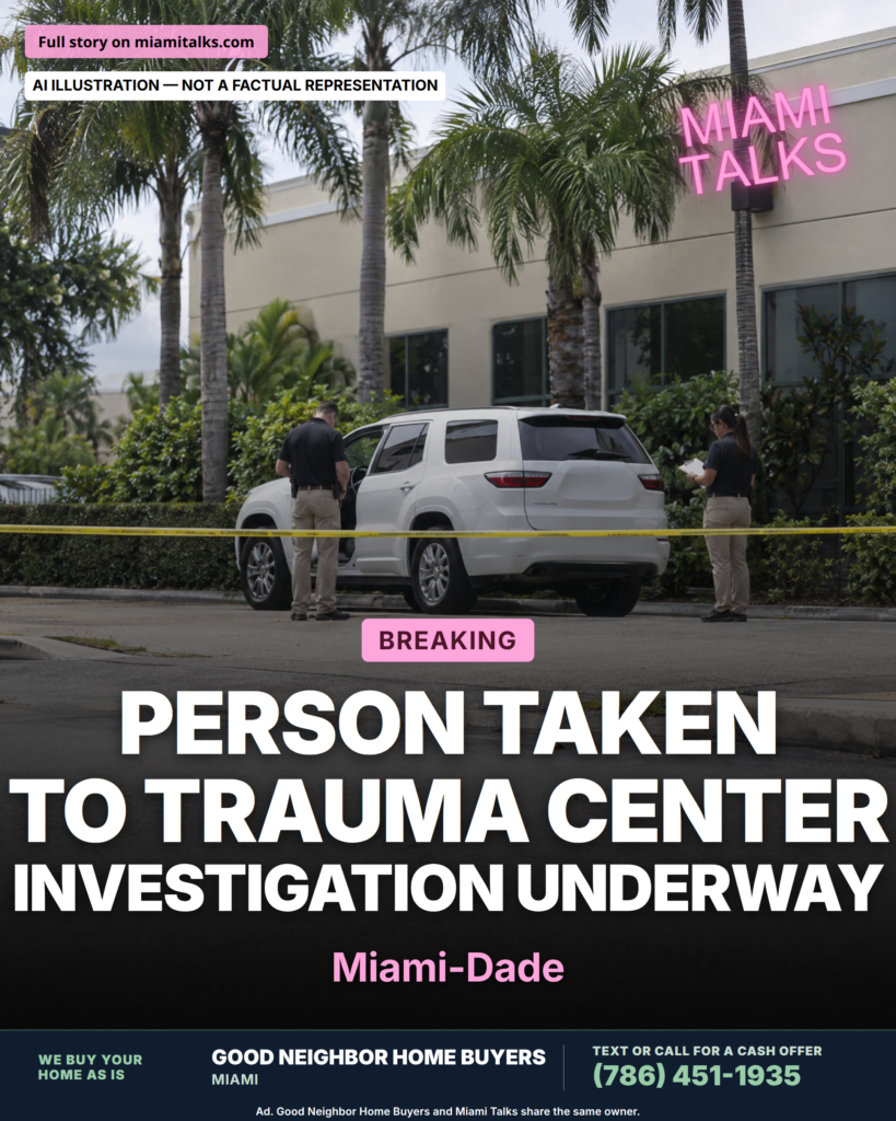 Investigan posibles dos puntos tras reportes de tiroteo en Miami-Dade