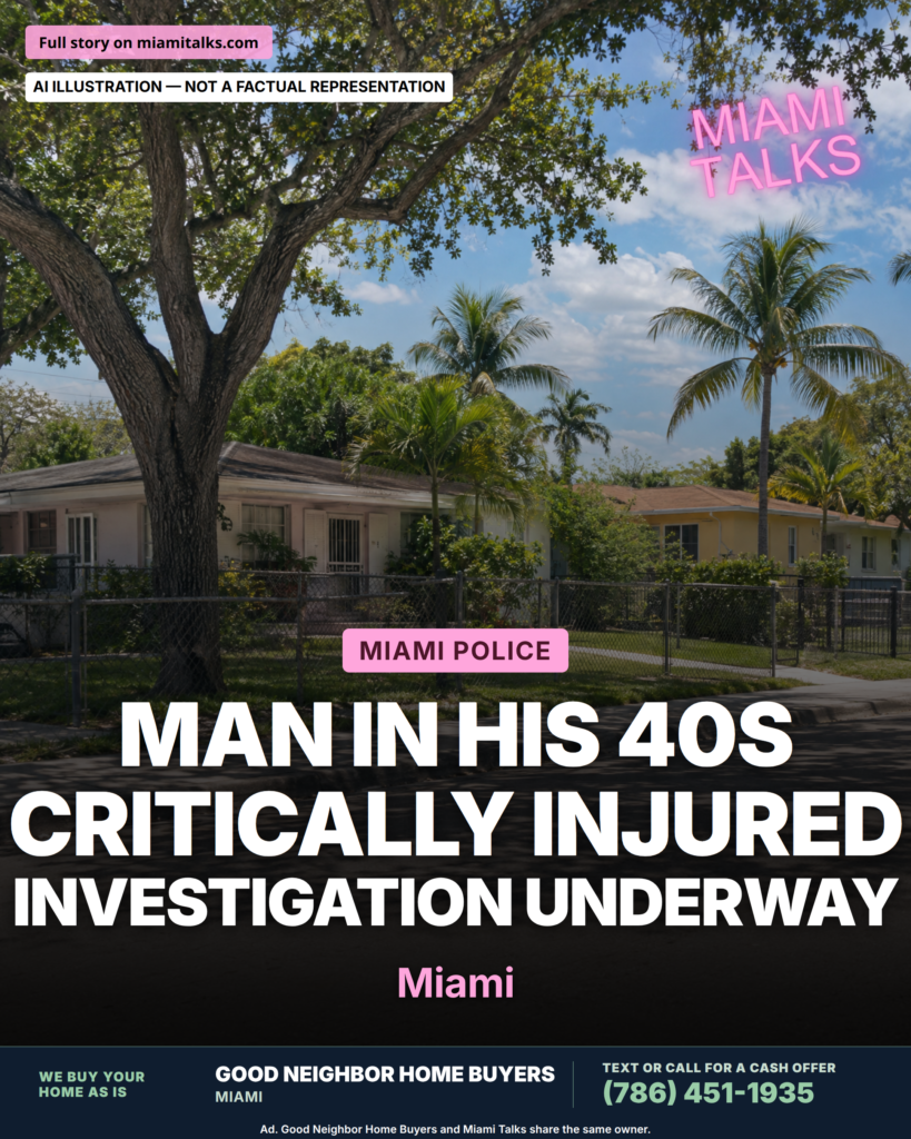 Man in His 40s Critically Injured in Liberty City Shooting