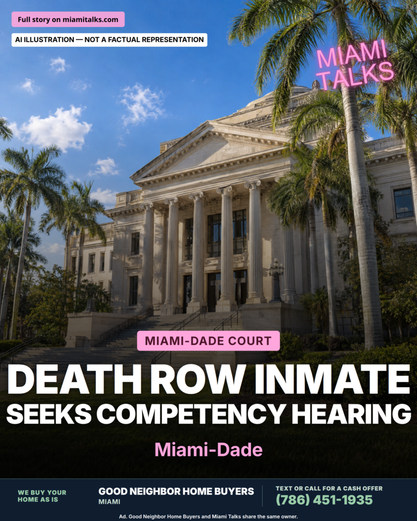 Miami-Dade judge asked to hold competency hearing for death row inmate William Thompson