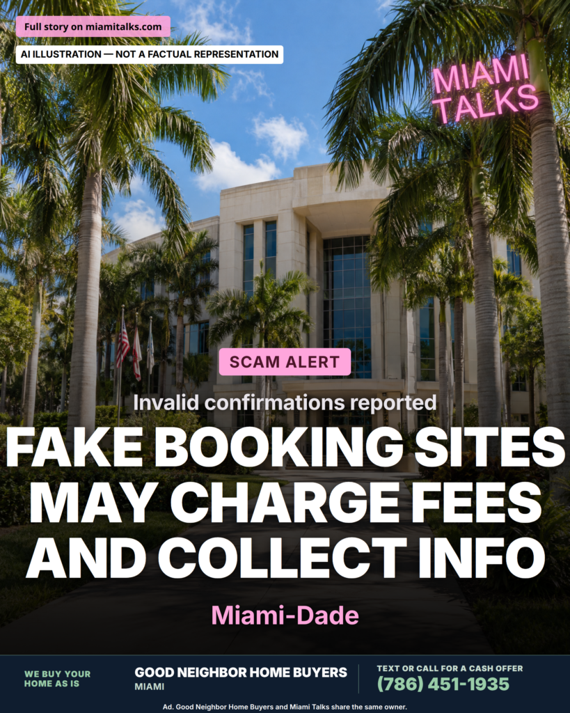 Miami-Dade Tax Collector Warns Against Fake Appointment Booking Websites