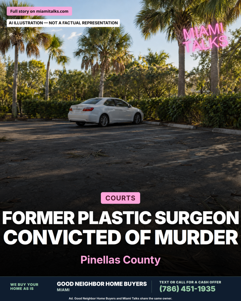 Former Miami plastic surgeon convicted in killing of Pinellas County attorney