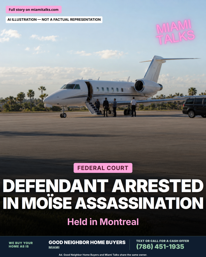 Montreal arrest adds defendant to U.S. case in Moïse assassination