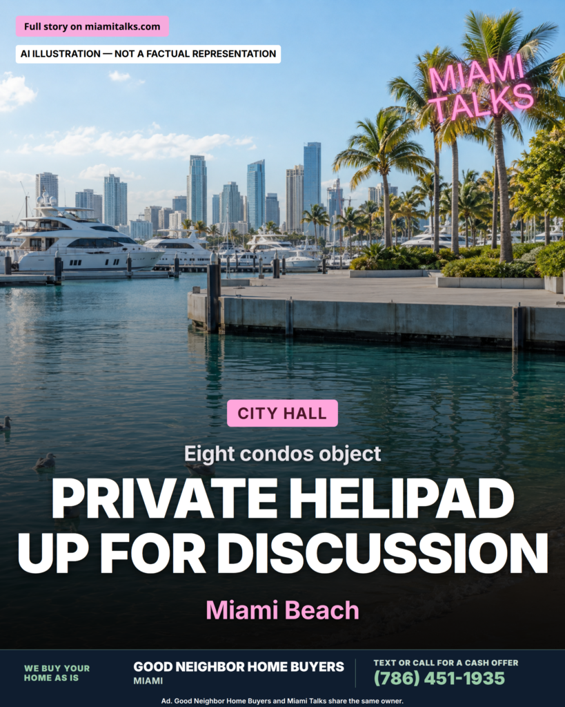 Miami Beach panel to consider proposed helipad at Ken Griffin marina