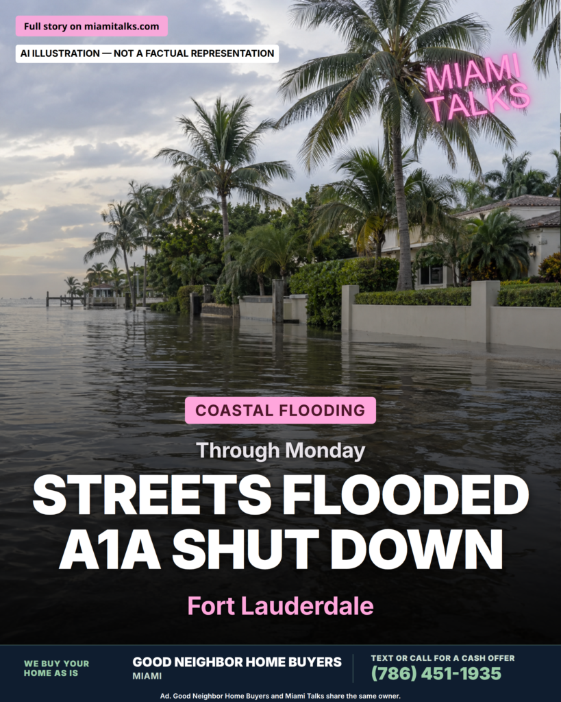 King Tides Bring Coastal Flooding to South Florida