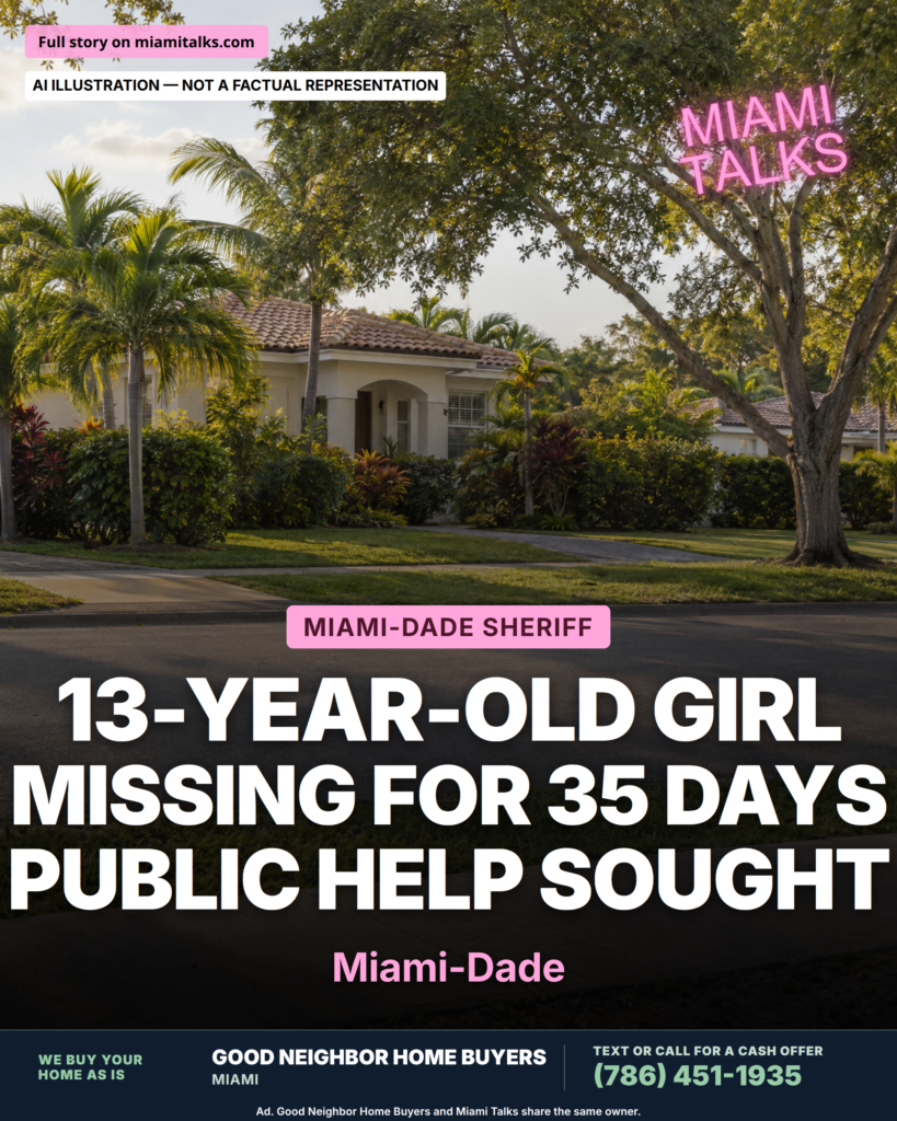 Miami-Dade Deputies Seek Help Locating 13-Year-Old Victoria Charlotin