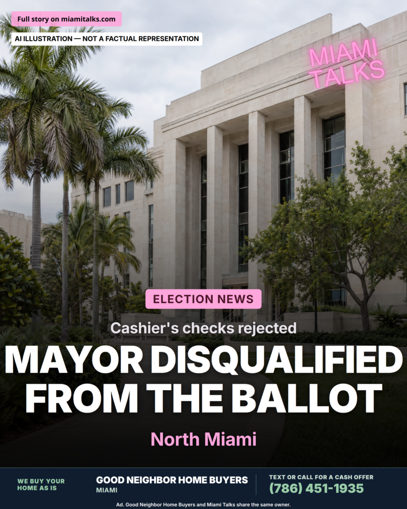 North Miami Mayor Alix Desulme Disqualified From Ballot
