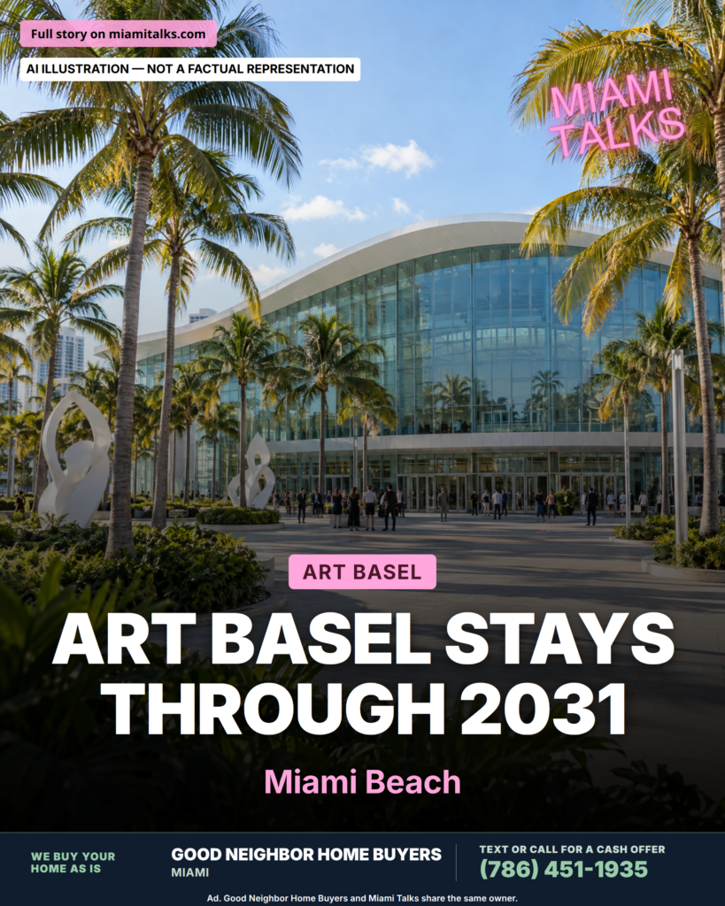Miami Beach Reaches Art Basel Agreement Through 2031