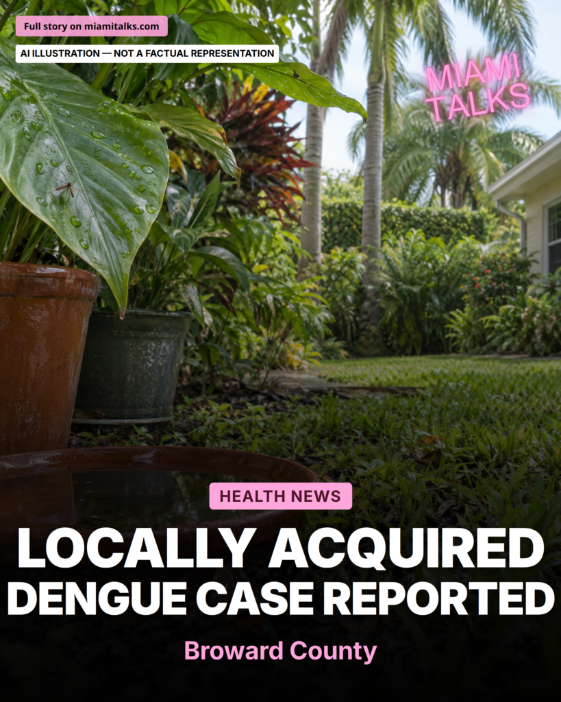 Broward County Reports Locally Acquired Dengue Case
