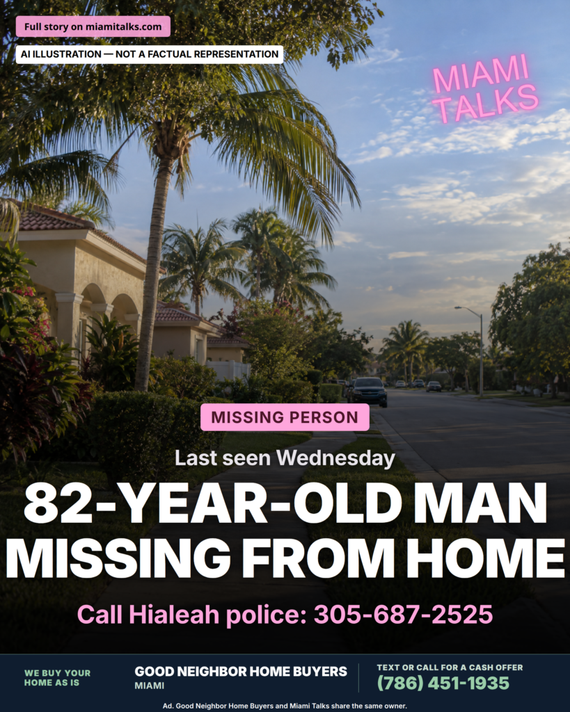 Hialeah Police Ask Public to Help Locate Manuel Aguilera