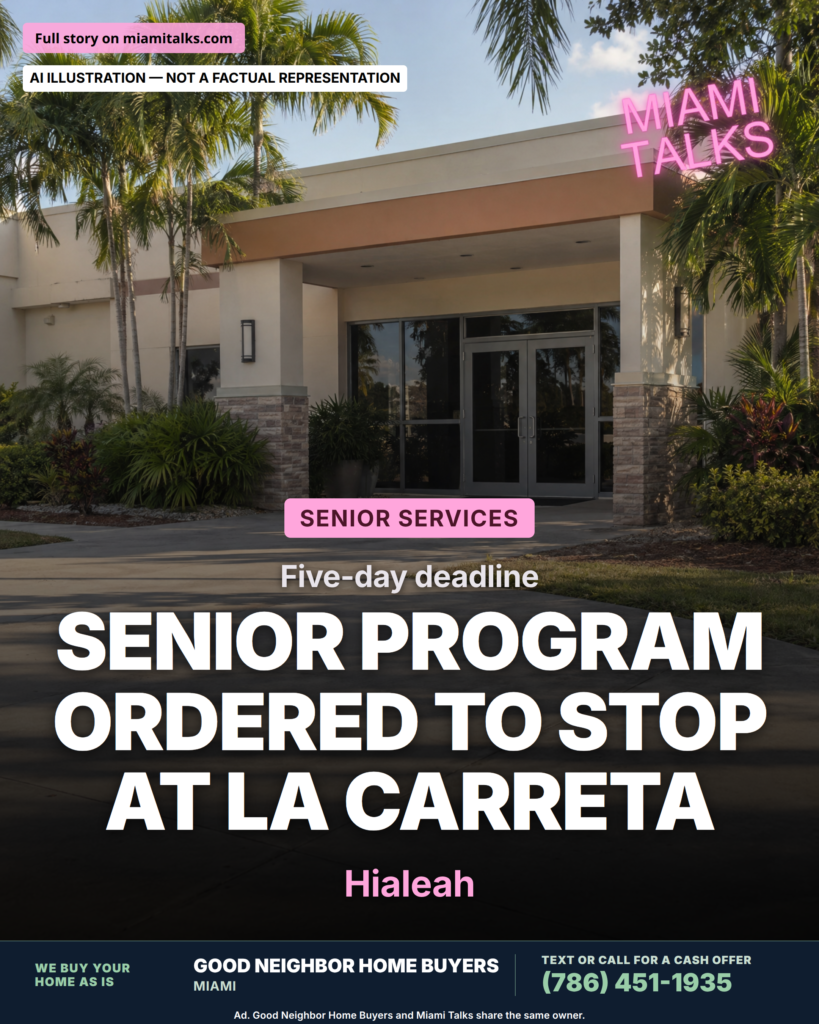 Hialeah Orders Senior Program to Stop La Carreta Operations