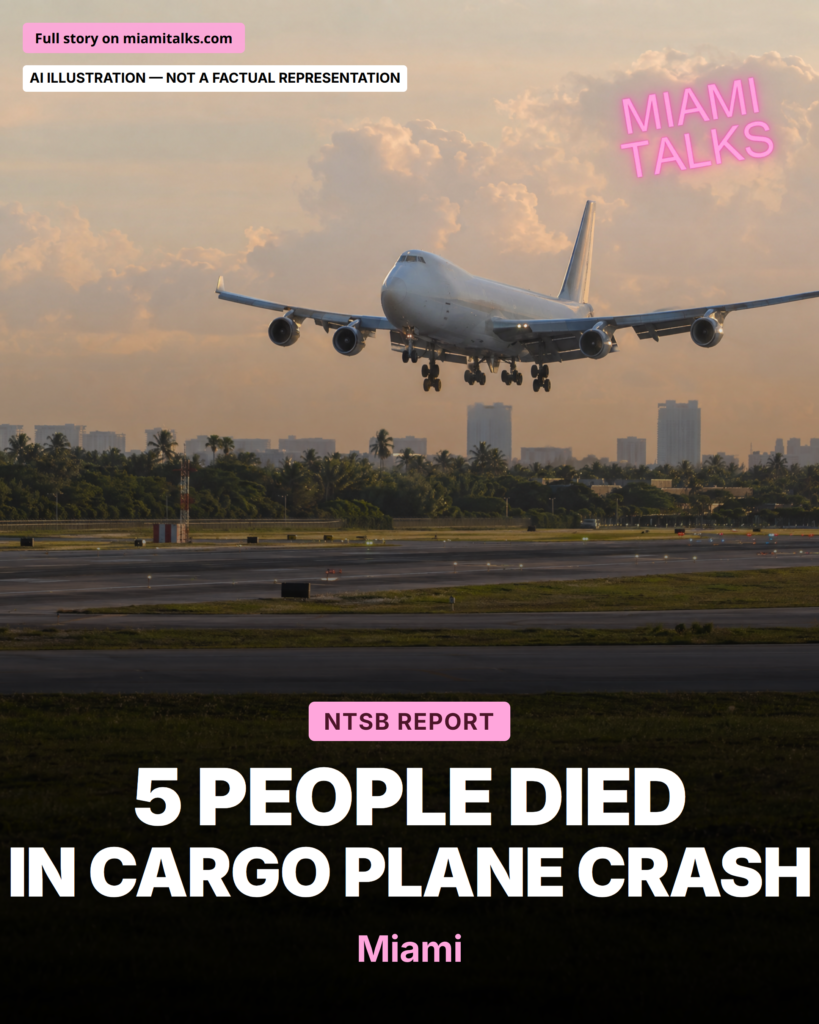 NTSB Releases Initial Report on Fatal Miami Cargo Plane Crash