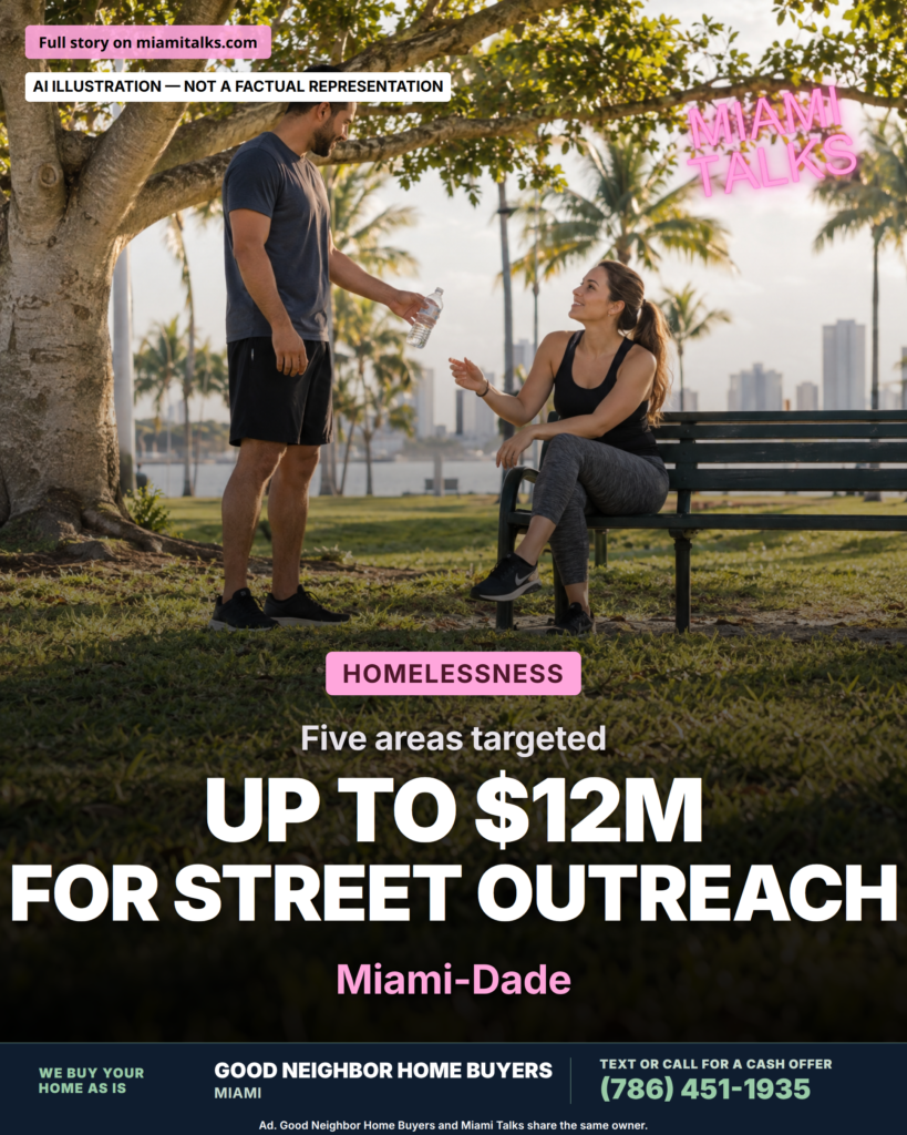 Miami-Dade Homeless Trust Awarded Up to $12 Million for Outreach Initiative