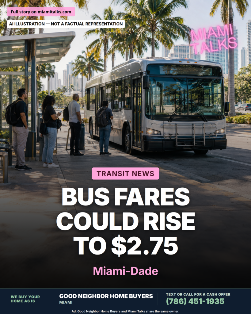 Miami-Dade Commission to Consider Transit Fare Increase