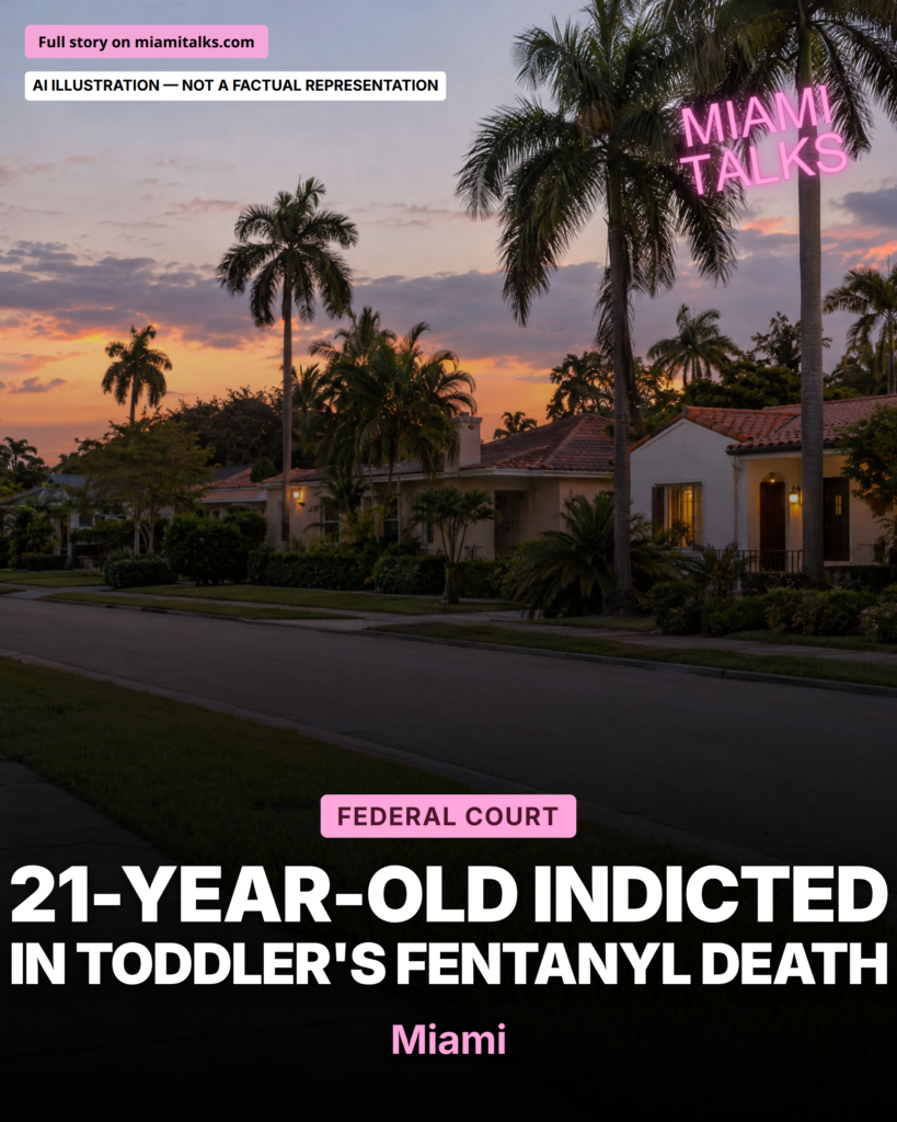 Miami Man Indicted on Federal Drug Charges Tied to Toddler’s Death