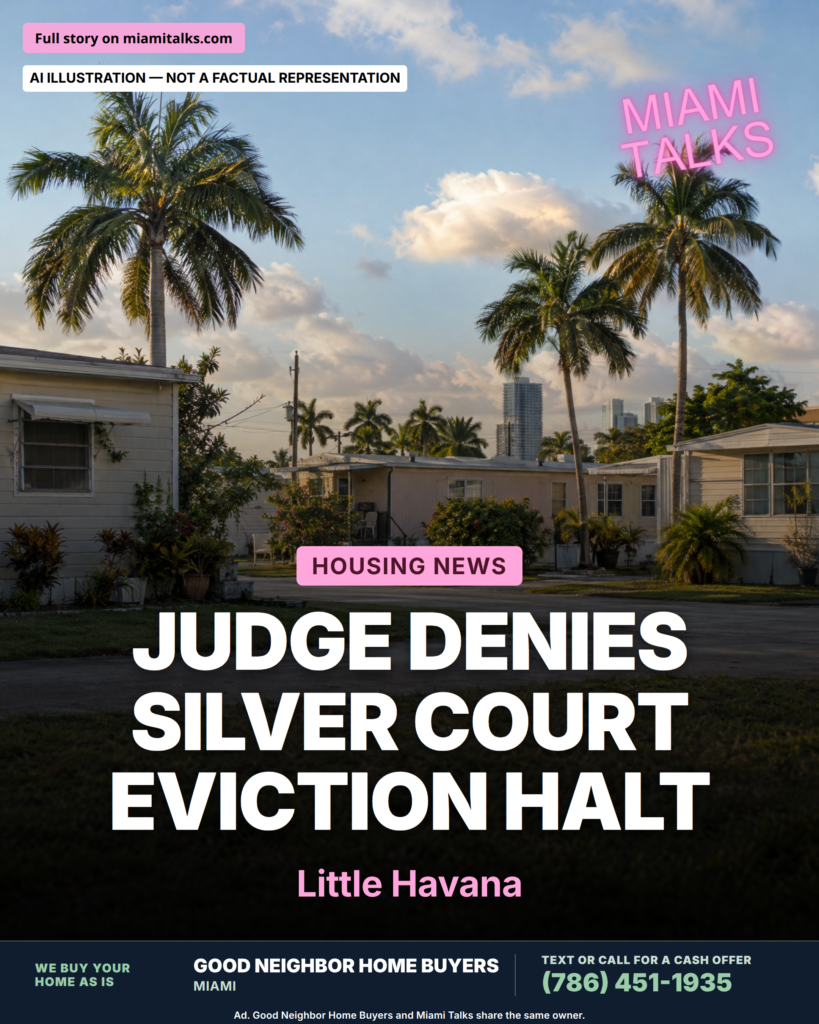 Judge Denies Silver Court Residents’ Request to Halt Evictions
